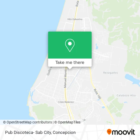 Pub Discoteca- Sab City map