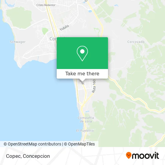Mapa de Copec