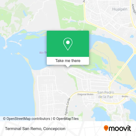 Mapa de Terminal San Remo