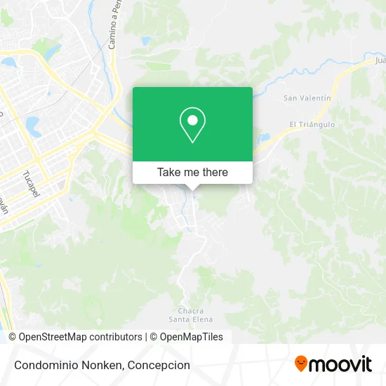 Mapa de Condominio Nonken