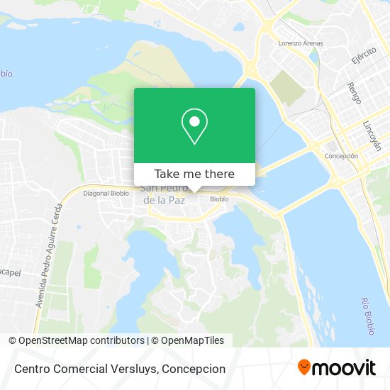 Centro Comercial Versluys map