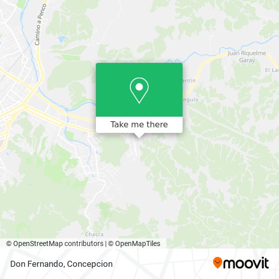 Mapa de Don Fernando