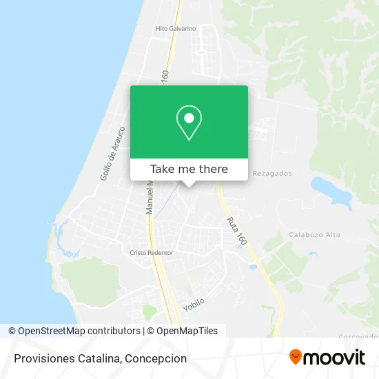 Mapa de Provisiones Catalina