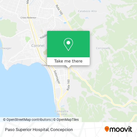 Mapa de Paso Superior Hospital