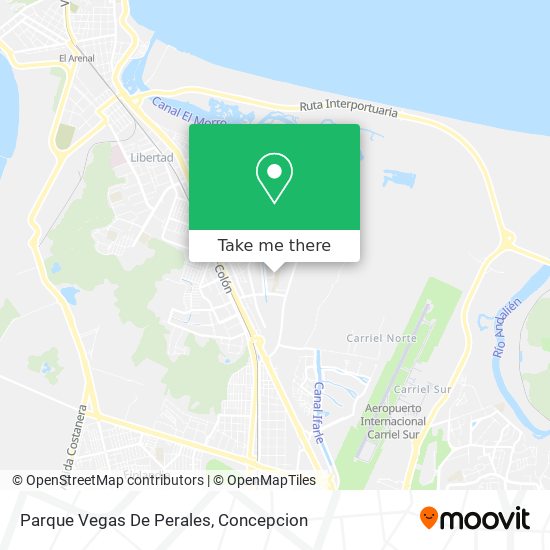 Parque Vegas De Perales map