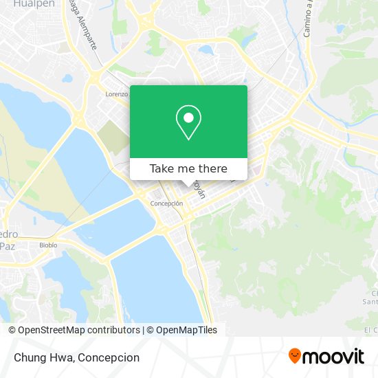 Mapa de Chung Hwa