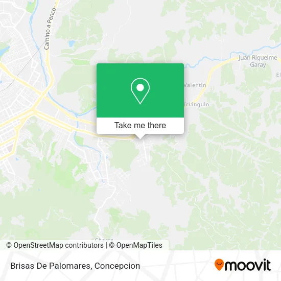 Mapa de Brisas De Palomares
