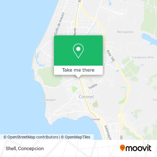 Shell map