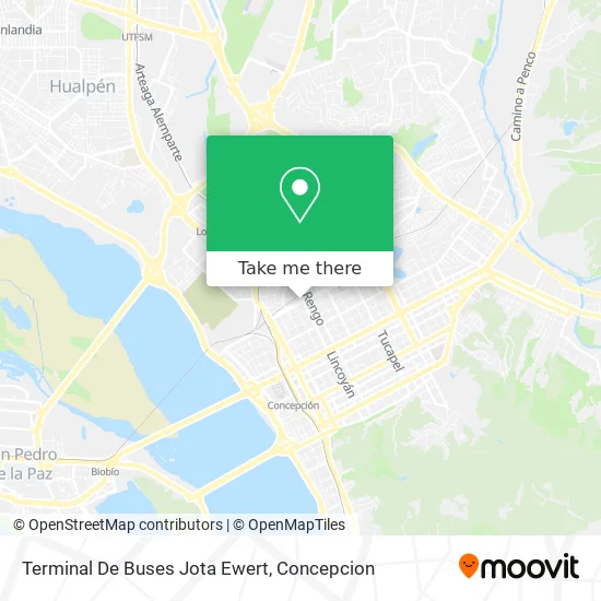 Terminal De Buses Jota Ewert map