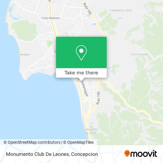 Monumento Club De Leones map