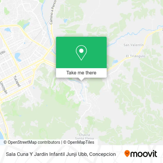 Mapa de Sala Cuna Y Jardín Infantil Junji Ubb
