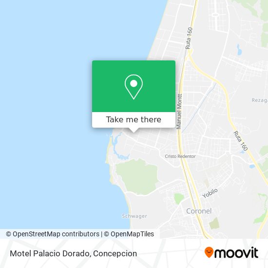 Motel Palacio Dorado map