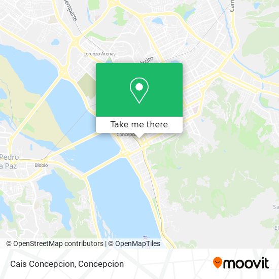 Mapa de Cais Concepcion