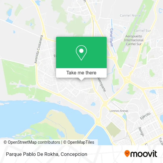 Mapa de Parque Pablo De Rokha