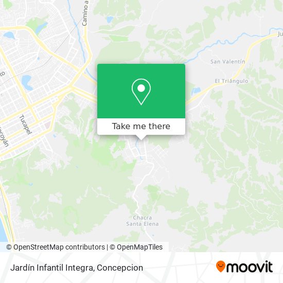 Mapa de Jardín Infantil Integra