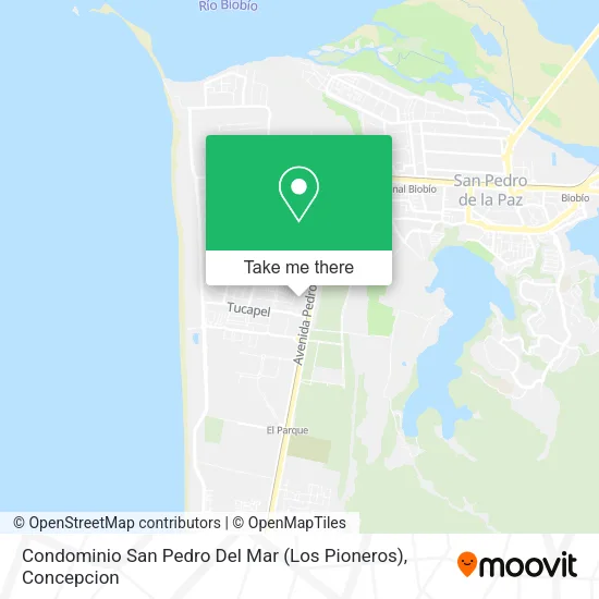 Mapa de Condominio San Pedro Del Mar (Los Pioneros)
