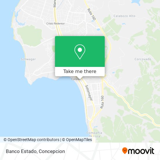 Mapa de Banco Estado