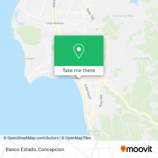 Mapa de Banco Estado