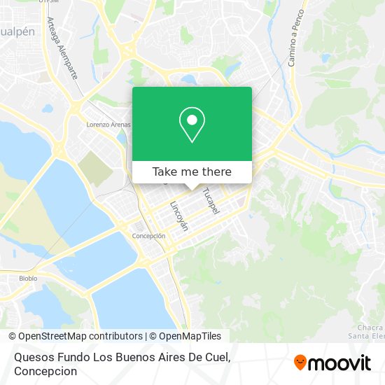 Quesos Fundo Los Buenos Aires De Cuel map