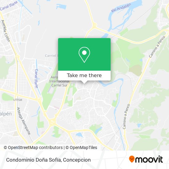 Mapa de Condominio Doña Sofía