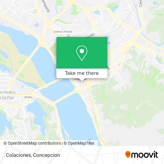 Mapa de Colaciones