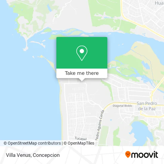 Mapa de Villa Venus