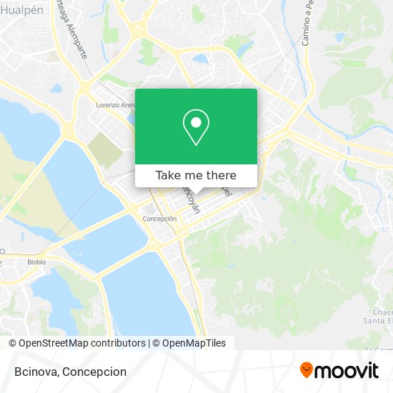 Mapa de Bcinova