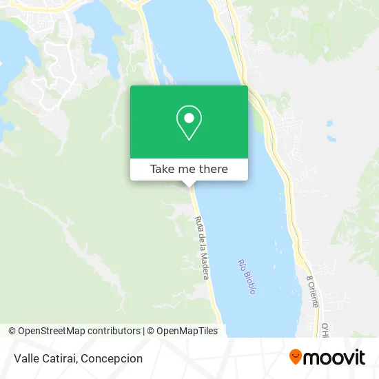 Valle Catirai map