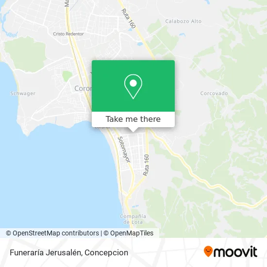 Funeraría Jerusalén map