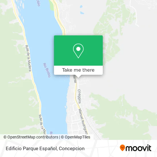 Mapa de Edificio Parque Español