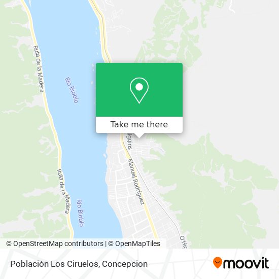 Mapa de Población Los Ciruelos