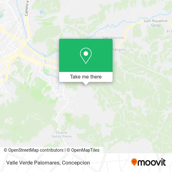 Mapa de Valle Verde Palomares