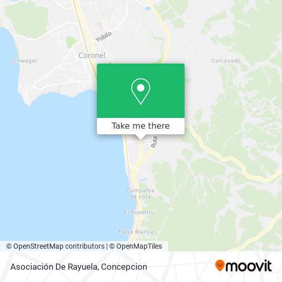 Asociación De Rayuela map