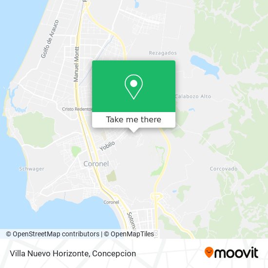 Mapa de Villa Nuevo Horizonte