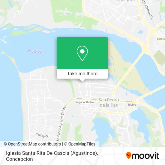 Iglesia Santa Rita De Cascia (Agustinos) map