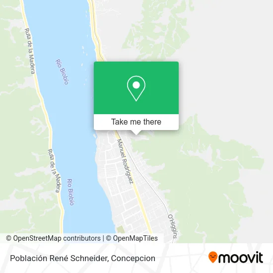 Mapa de Población René Schneider