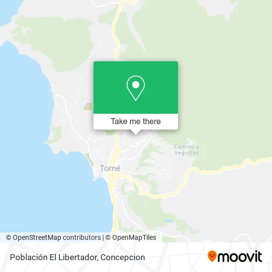 Mapa de Población El Libertador