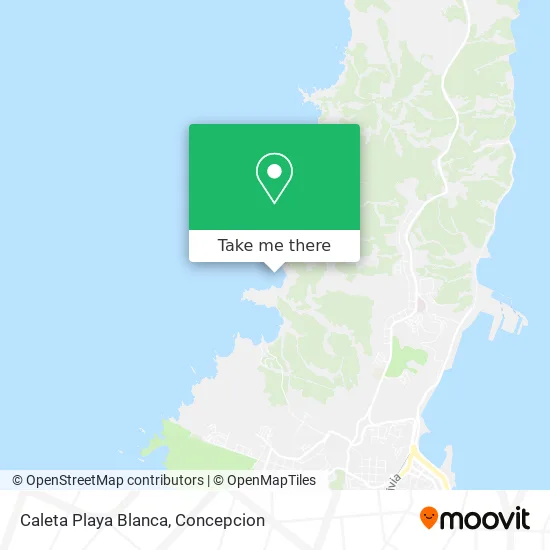 Caleta Playa Blanca map