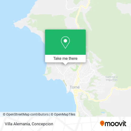 Mapa de Villa Alemania