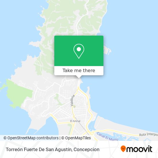 Torreón Fuerte De San Agustín map