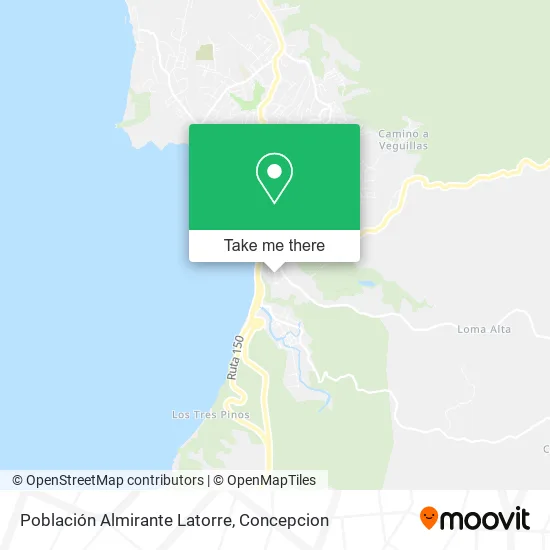 Mapa de Población Almirante Latorre