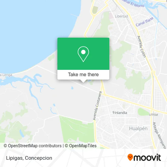 Lipigas map