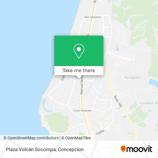 Mapa de Plaza Volcán Socompa