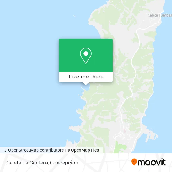Mapa de Caleta La Cantera