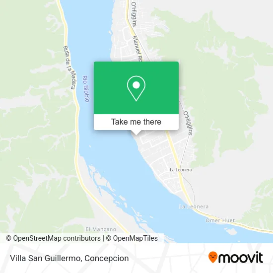 Mapa de Villa San Guillermo