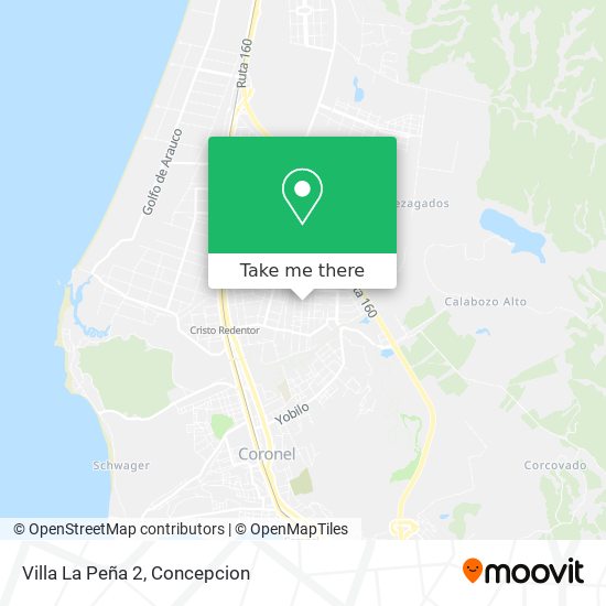 Mapa de Villa La Peña 2