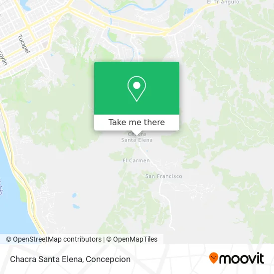 Mapa de Chacra Santa Elena