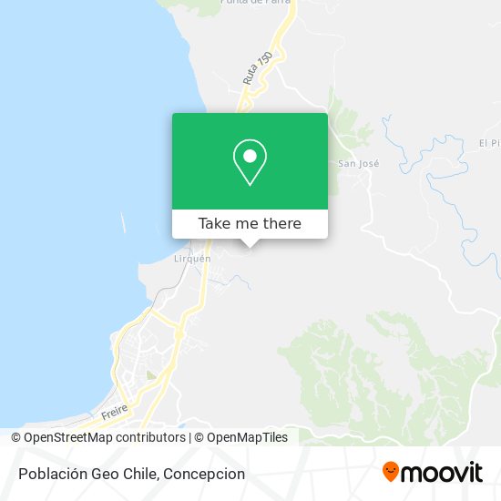 Población Geo Chile map
