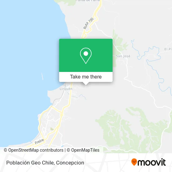Mapa de Población Geo Chile