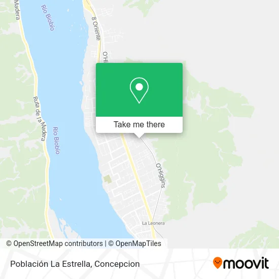 Mapa de Población La Estrella